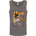 Best Halloween Costumes Horror Pumpkin Mens Vest Tank Top Charcoal