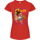 Best Halloween Costumes Horror Pumpkin Womens Petite Cut T-Shirt Red