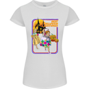 Best Halloween Costumes Horror Pumpkin Womens Petite Cut T-Shirt White