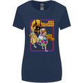 Best Halloween Costumes Horror Pumpkin Womens Wider Cut T-Shirt Navy Blue