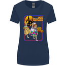 Best Halloween Costumes Horror Pumpkin Womens Wider Cut T-Shirt Navy Blue