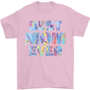 Best Mom Ever Tie Died Effect Mother's Day Mens T-Shirt Cotton Gildan Light Pink