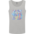 Best Mom Ever Tie Died Effect Mother's Day Mens Vest Tank Top Sports Grey