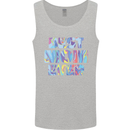 Best Mom Ever Tie Died Effect Mother's Day Mens Vest Tank Top Sports Grey