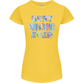 Best Mom Ever Tie Died Effect Mother's Day Womens Petite Cut T-Shirt Yellow