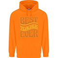Best Teacher Ever Teaching Maths English Childrens Kids Hoodie Orange