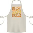 Best Teacher Ever Teaching Maths English Cotton Apron 100% Organic Natural