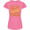 Best Teacher Ever Teaching Maths English Womens Petite Cut T-Shirt Azalea