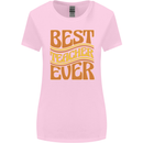 Best Teacher Ever Teaching Maths English Womens Wider Cut T-Shirt Light Pink