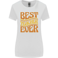Best Teacher Ever Teaching Maths English Womens Wider Cut T-Shirt White