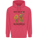 Best Va Thor in Valhalla Viking Fathers Day Childrens Kids Hoodie Heliconia