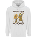 Best Va Thor in Valhalla Viking Fathers Day Childrens Kids Hoodie White