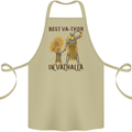 Best Va Thor in Valhalla Viking Fathers Day Cotton Apron 100% Organic Khaki