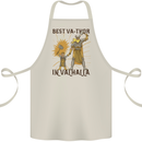 Best Va Thor in Valhalla Viking Fathers Day Cotton Apron 100% Organic Natural
