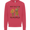 Best Va Thor in Valhalla Viking Fathers Day Kids Sweatshirt Jumper Heliconia