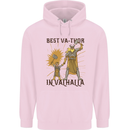 Best Va Thor in Valhalla Viking Fathers Day Mens 80% Cotton Hoodie Light Pink