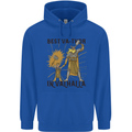 Best Va Thor in Valhalla Viking Fathers Day Mens 80% Cotton Hoodie Royal Blue