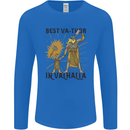 Best Va Thor in Valhalla Viking Fathers Day Mens Long Sleeve T-Shirt Royal Blue