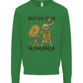 Best Va Thor in Valhalla Viking Fathers Day Mens Sweatshirt Jumper Irish Green