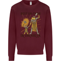 Best Va Thor in Valhalla Viking Fathers Day Mens Sweatshirt Jumper Maroon
