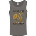 Best Va Thor in Valhalla Viking Fathers Day Mens Vest Tank Top Charcoal