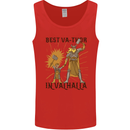 Best Va Thor in Valhalla Viking Fathers Day Mens Vest Tank Top Red