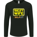 Best Wife In the Galaxy Mens Long Sleeve T-Shirt Black