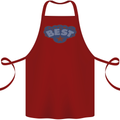 Best as Worn by Roger Daltrey Cotton Apron 100% Organic Maroon