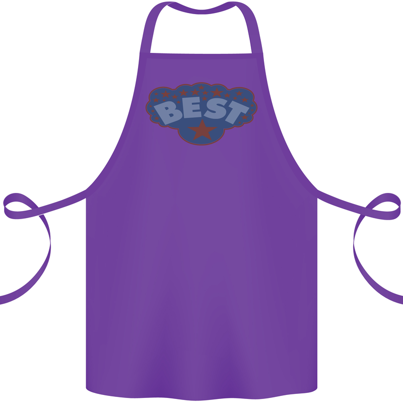 Best as Worn by Roger Daltrey Cotton Apron 100% Organic Purple