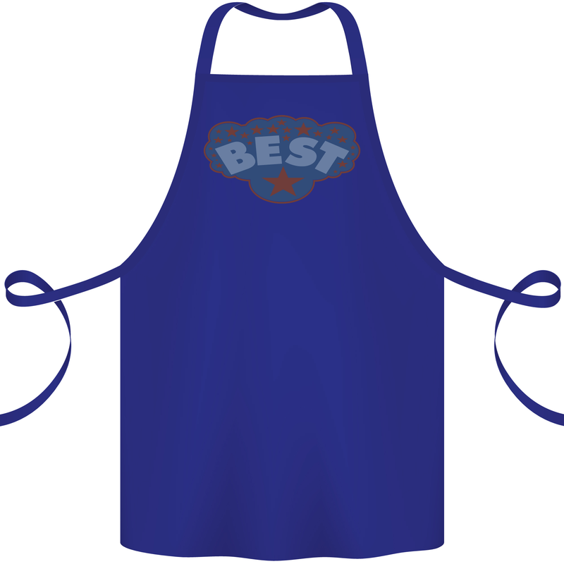 Best as Worn by Roger Daltrey Cotton Apron 100% Organic Royal Blue