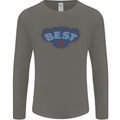 Best as Worn by Roger Daltrey Mens Long Sleeve T-Shirt Charcoal