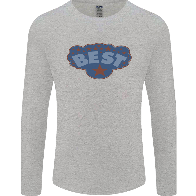 Best as Worn by Roger Daltrey Mens Long Sleeve T-Shirt Sports Grey