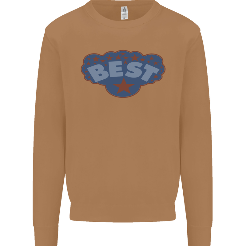 Best as Worn by Roger Daltrey Mens Sweatshirt Jumper Caramel Latte