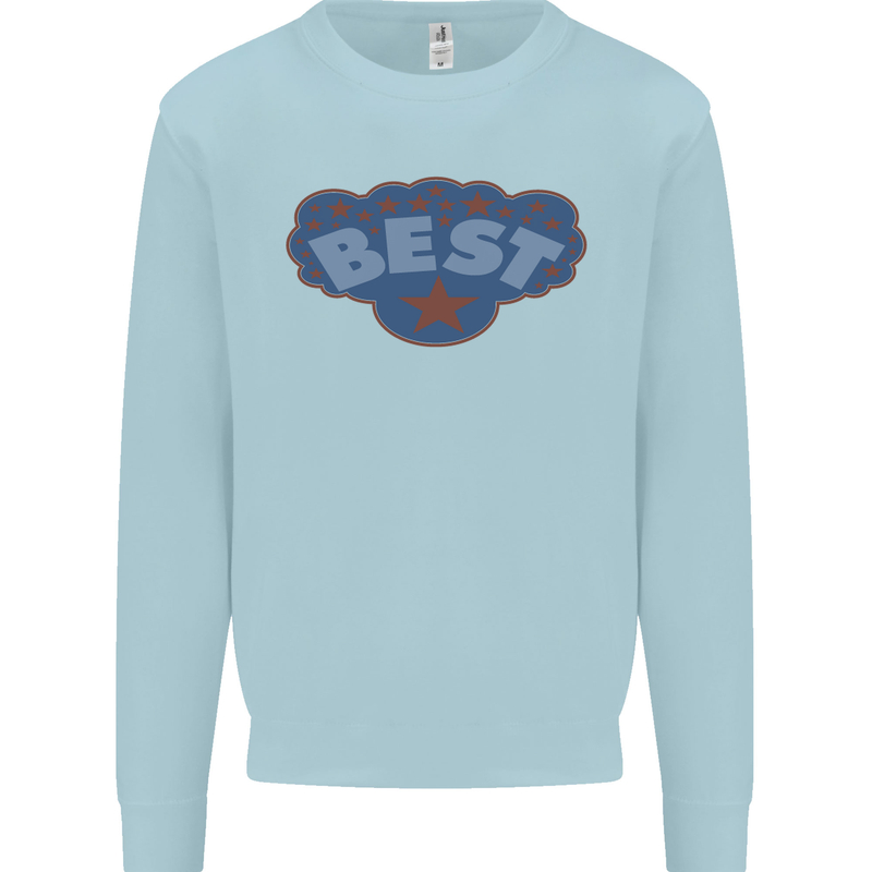 Best as Worn by Roger Daltrey Mens Sweatshirt Jumper Light Blue