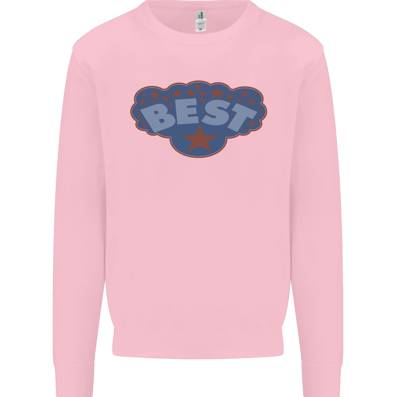 Best as Worn by Roger Daltrey Mens Sweatshirt Jumper Light Pink