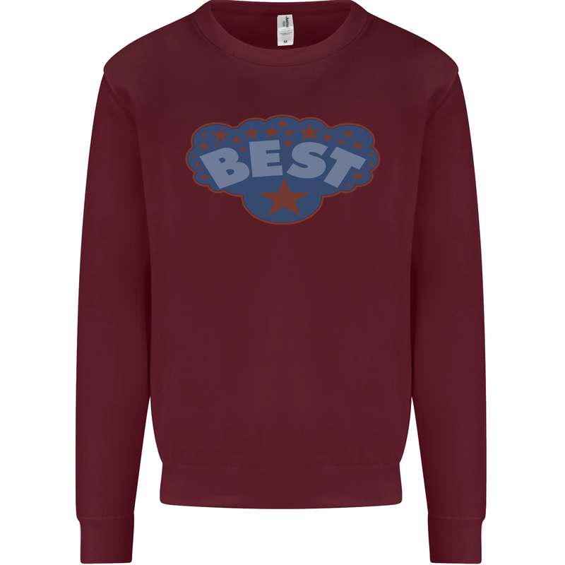 Best as Worn by Roger Daltrey Mens Sweatshirt Jumper Maroon