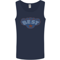 Best as Worn by Roger Daltrey Mens Vest Tank Top Navy Blue