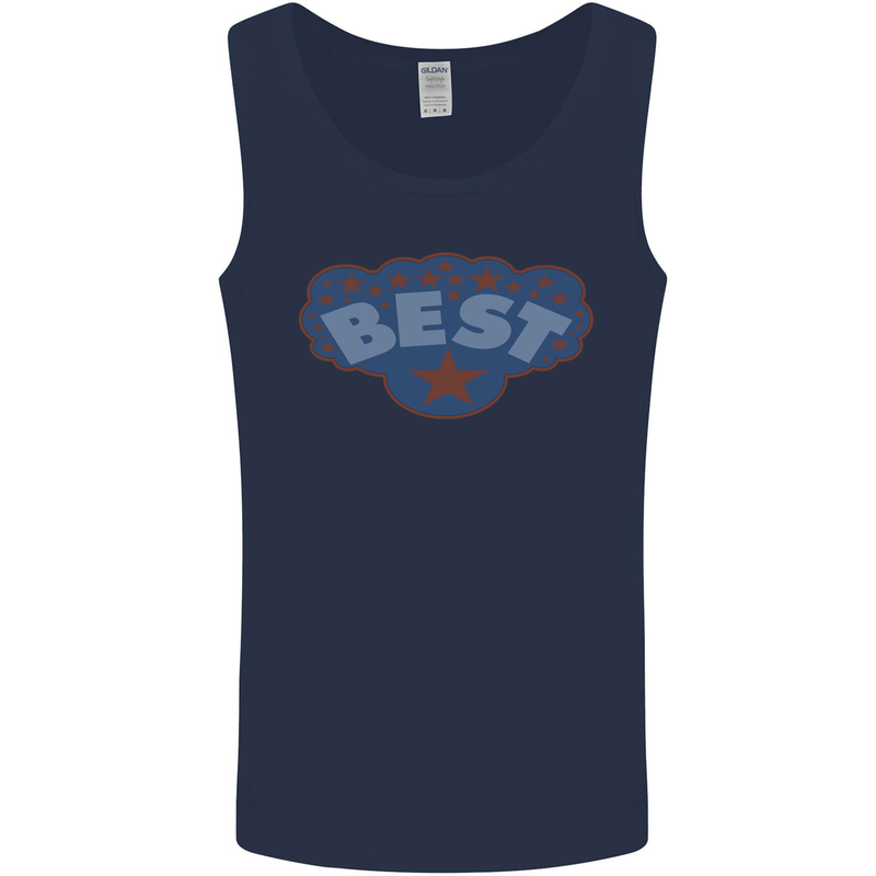 Best as Worn by Roger Daltrey Mens Vest Tank Top Navy Blue