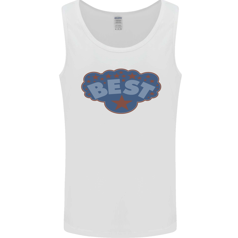 Best as Worn by Roger Daltrey Mens Vest Tank Top White