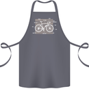Bicycle Anatomy Funny Cyclist Cycling Funny Cotton Apron 100% Organic Steel