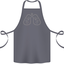 Bicycle Lungs Cyclist Funny Cycling Bike Cotton Apron 100% Organic Steel