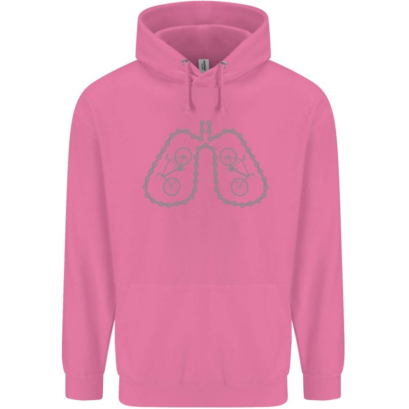 Bicycle Lungs Cyclist Funny Cycling Bike Mens 80% Cotton Hoodie Azelea