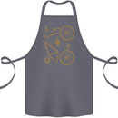 Bicycle Parts Cycling Cyclist Bike Funny Cotton Apron 100% Organic Steel