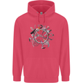 Bicycle Parts Cycling Cyclist Cycle Bicycle Childrens Kids Hoodie Heliconia