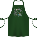 Bicycle Parts Cycling Cyclist Cycle Bicycle Cotton Apron 100% Organic Forest Green