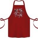 Bicycle Parts Cycling Cyclist Cycle Bicycle Cotton Apron 100% Organic Maroon