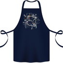 Bicycle Parts Cycling Cyclist Cycle Bicycle Cotton Apron 100% Organic Navy Blue