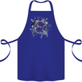 Bicycle Parts Cycling Cyclist Cycle Bicycle Cotton Apron 100% Organic Royal Blue