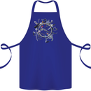 Bicycle Parts Cycling Cyclist Cycle Bicycle Cotton Apron 100% Organic Royal Blue