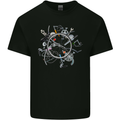 Bicycle Parts Cycling Cyclist Cycle Bicycle Kids T-Shirt Childrens Black
